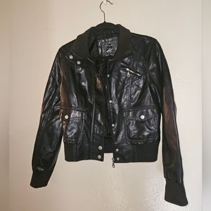 Beverly Hills Polo Club leather jacket.